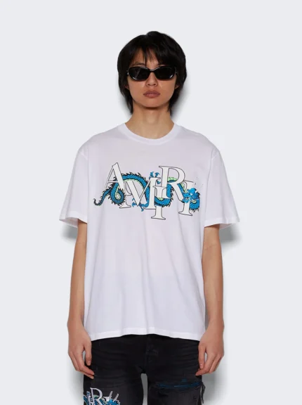 Amiri Dragon Print T-Shirt