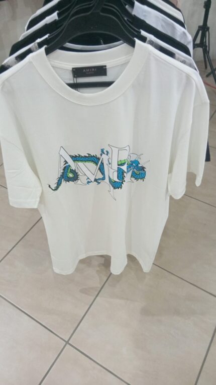 White LOGO Design T-Shirt