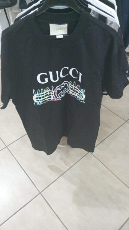 Black LOGO Print Shirt