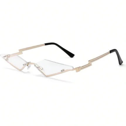 Rimless Lozenge Rave Sunglasses