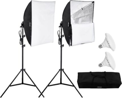 Studio Equipment Softbox Lighting Kit