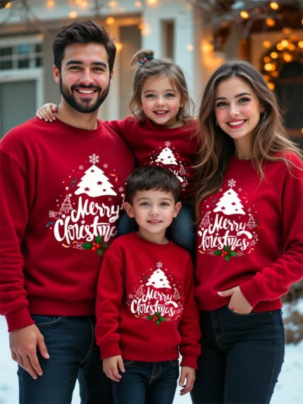 Family Christmas Tree Sweater