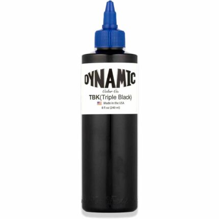 Dynamic Triple Black tattoo Ink 8oz Bottle