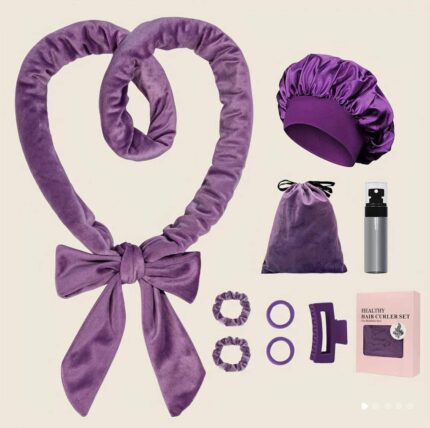 No Heat Overnight Hair Curlers for Women