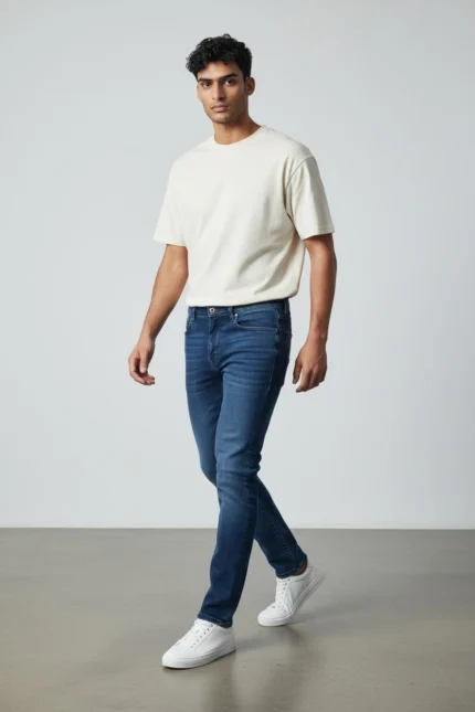 Slim Fit Pencil Jeans