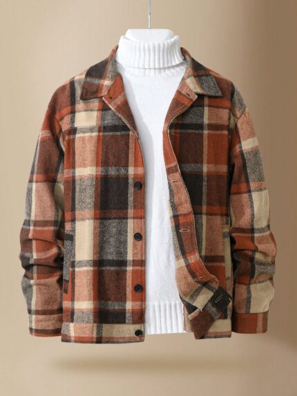 Lumber Jack Style plaid Jacket