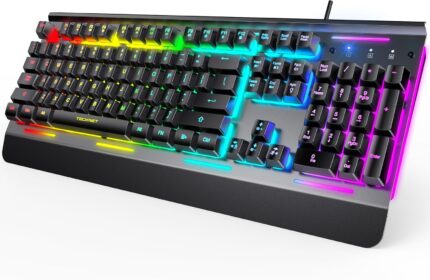 Metal Panel Wired Gaming Keyboard