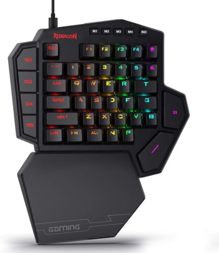 Redragon K585 Wired One-Handed RGB Gaming Keypad